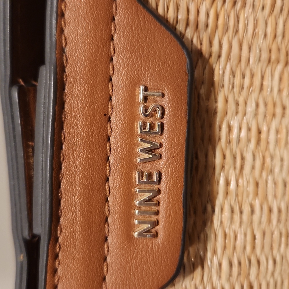 Nine West Tan and Brown Satchel - Picture 2 of 16